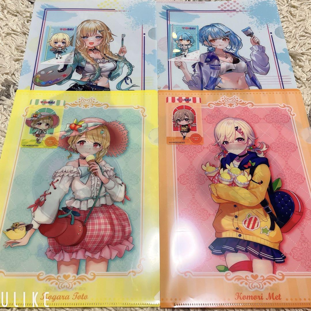 GIGO限定 ぶいすぽっ！ クリアファイル＆クリアしおり 全18種セット ② Amazon.co.jp: ぶいすぽ クリアファイル クリアしおりセット