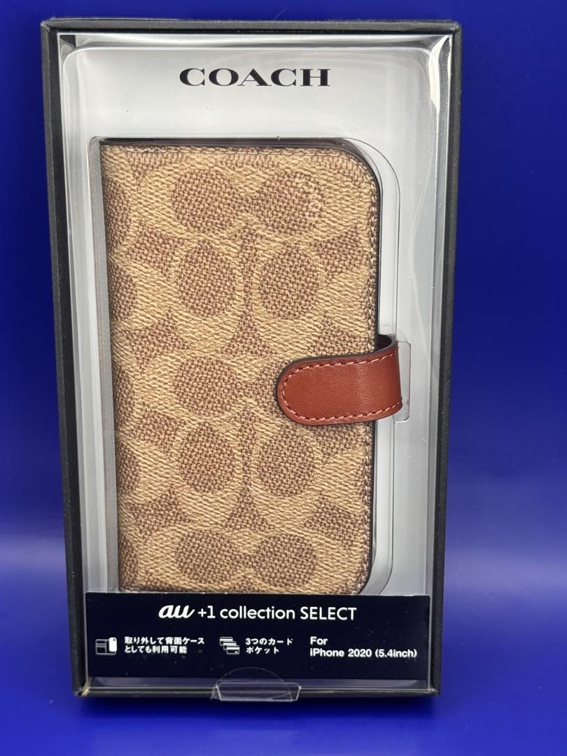 ⭐️正規品 COACHブックケース/ BroWn iPhone12mini - メルカリ