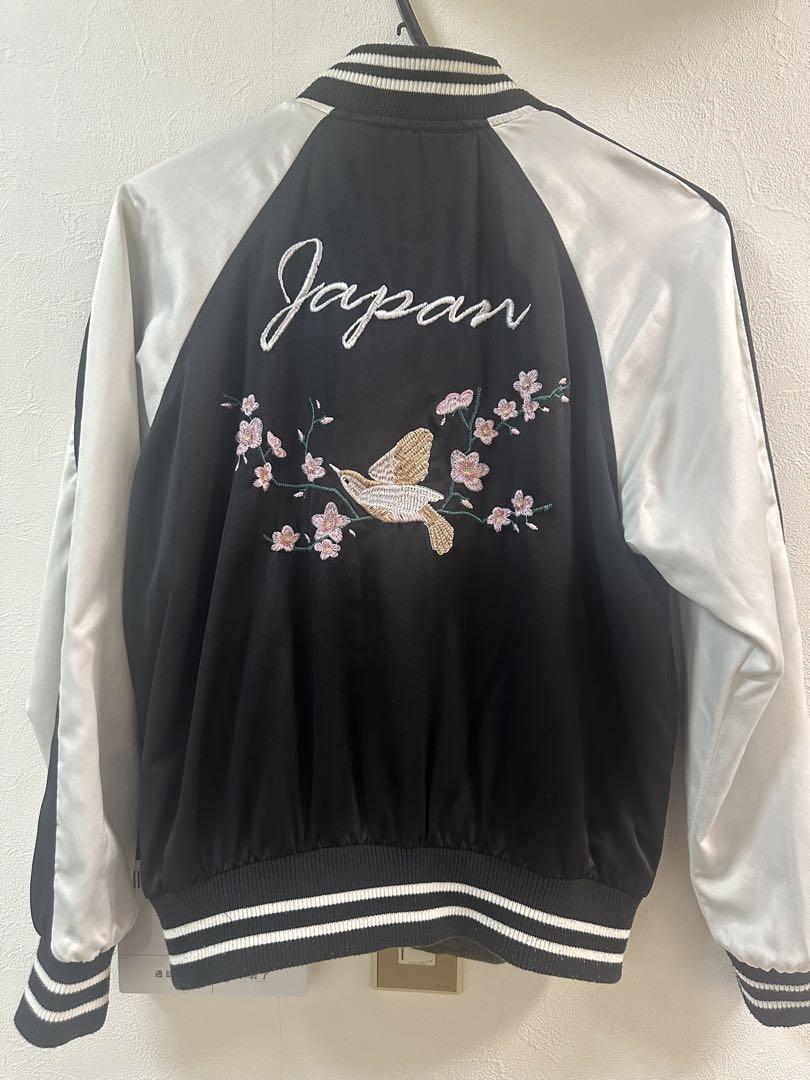 日本 リバーシブルボンバージャケット