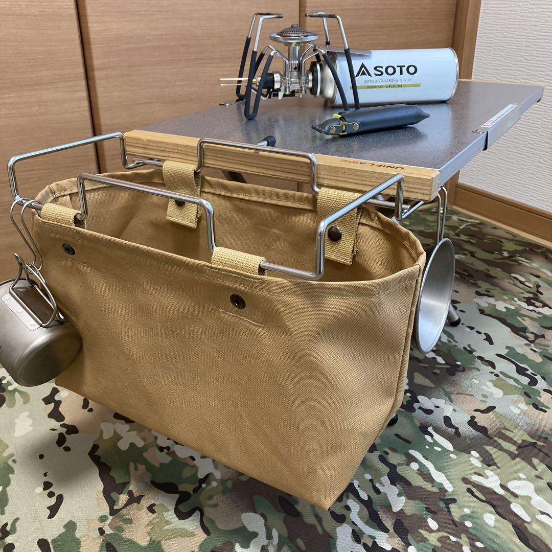 キャメル 焚き火テーブル用 ガビングフレーム カバー スノーピーク ユニフレーム