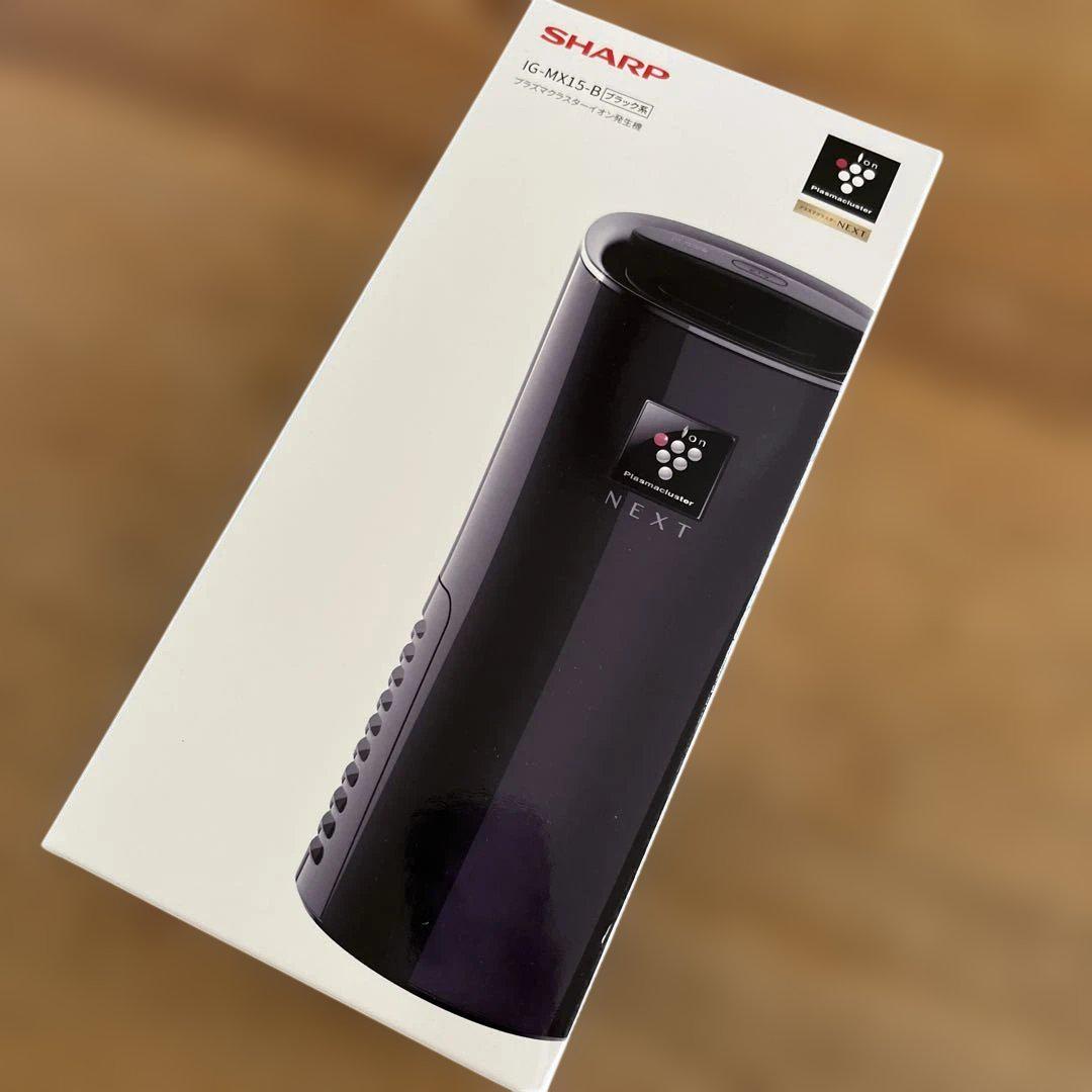SHARP IG-MX15 空気清浄機 ブラック車載 プラズマクラスターイオン