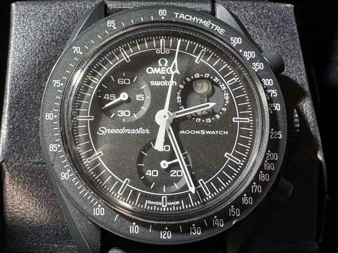 時計 OMEGA SWATCH MISSION TO THE MOONPHASE