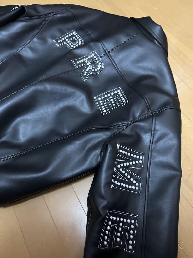 stussynikesupremeレザージャケット