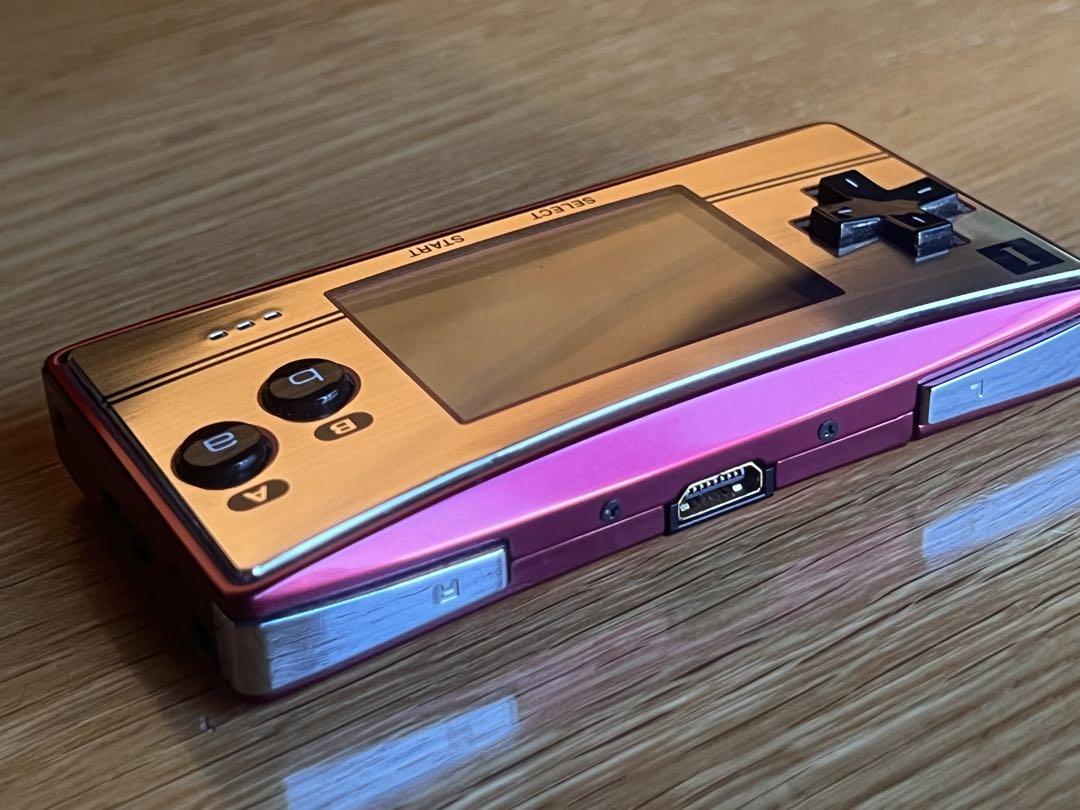ゲームボーイミクロ本体ファミコンモデル マリオカート スーパー