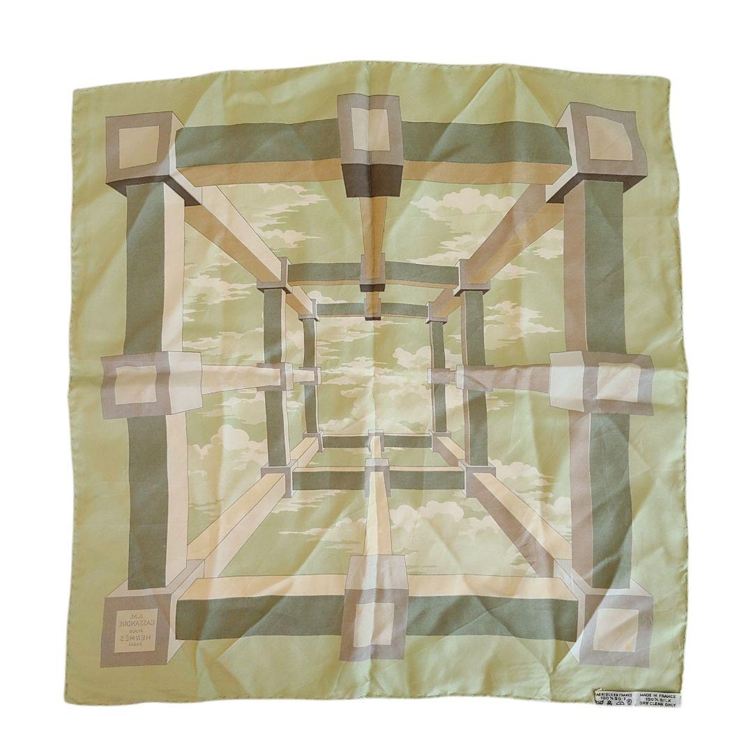 HERMES エルメス プチカレ カレ40 A.M.CASSANDRE 2枚組
