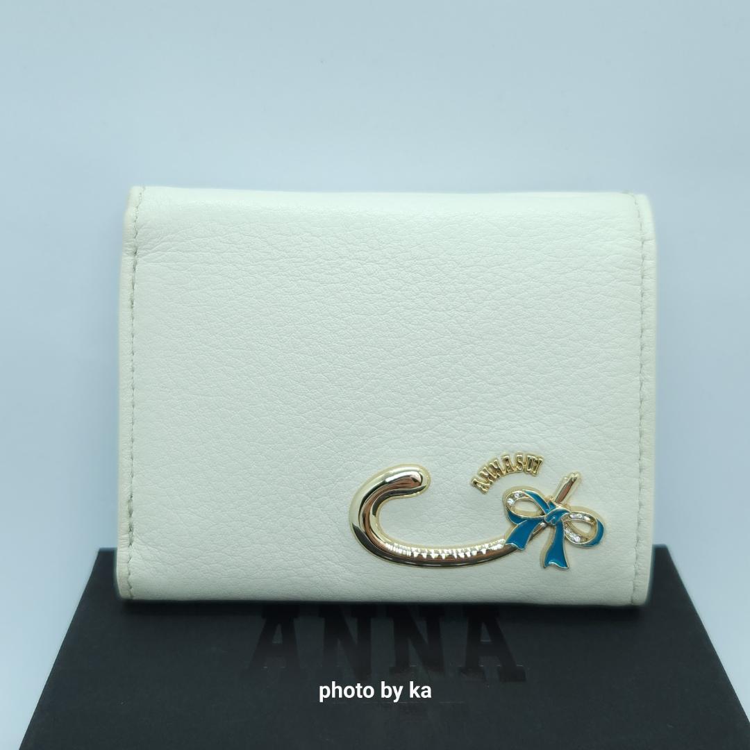 アナスイ 新品 ANNA SUI ミニ財布 マイティティ 猫 未使用 ホワイト アナスイ 新品 ANNA SUI ミニ財布 マイティティ 猫 未使用