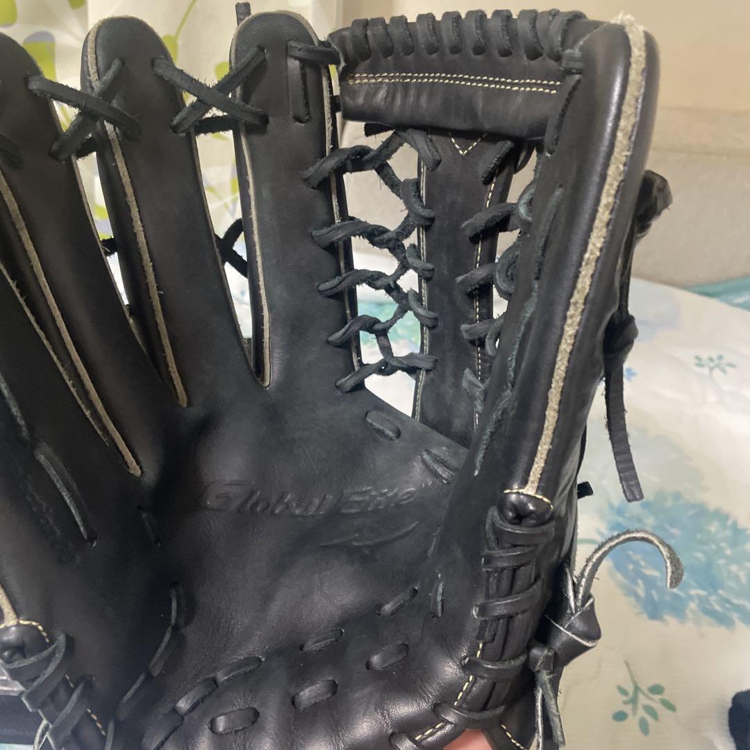 左利き用‼️Mizuno Global Elite 軟式グローブ ブラック