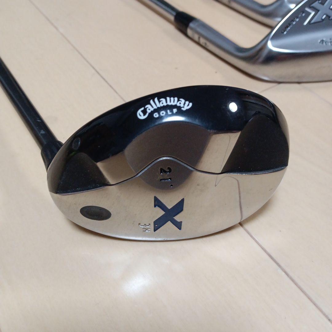 【美品✨】Callaway Xシリーズ ウッドクラブ 3本セット