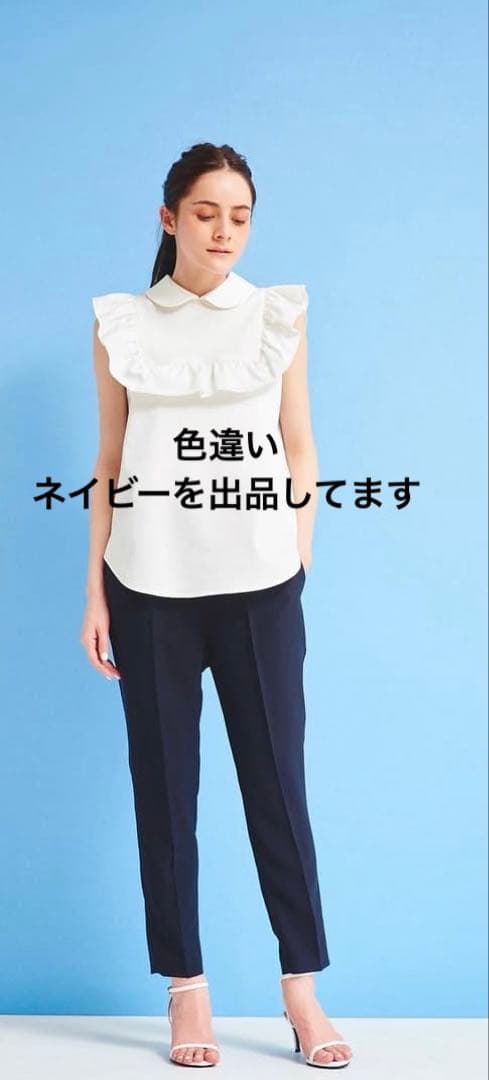 yori 襟付きフリルトップス 36S・Yori
