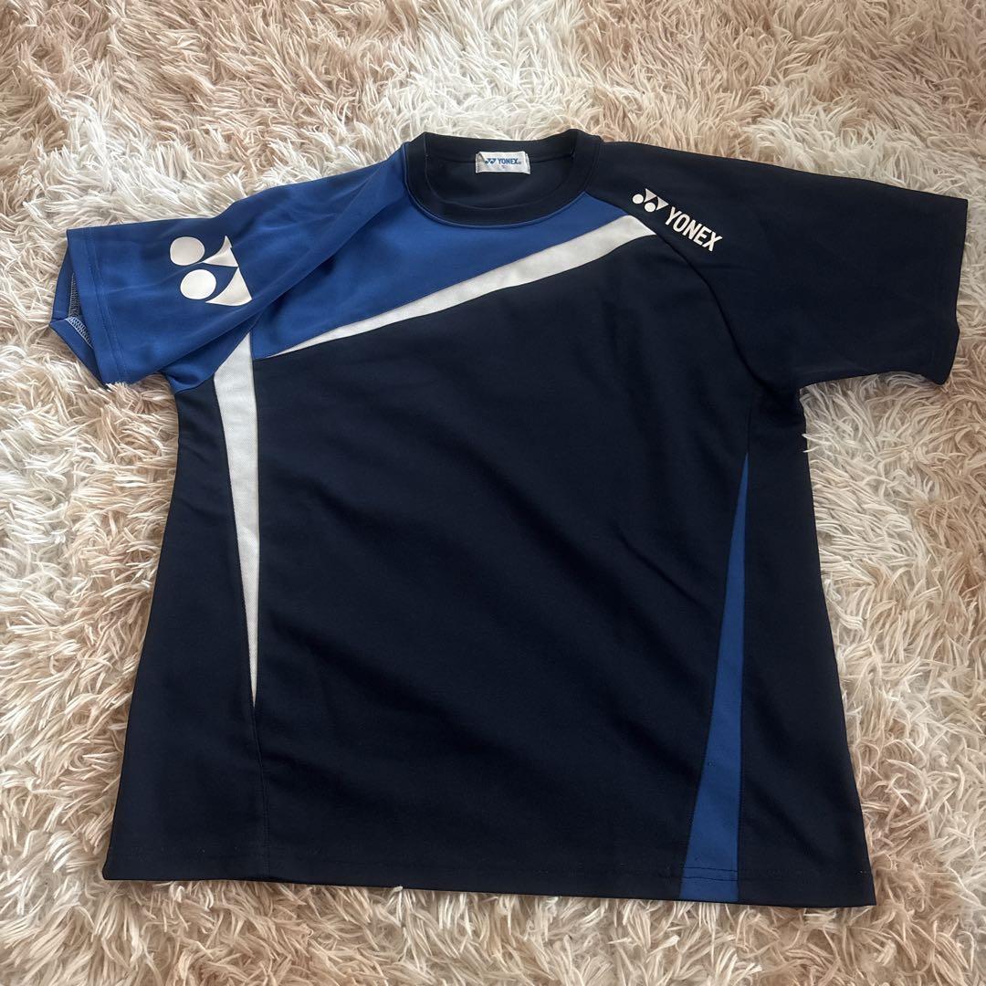 YONEX バドミントンシャツ ネイビー 楽天市場】【ヨネックス / YONEX】ユニ ゲームシャツ フィット