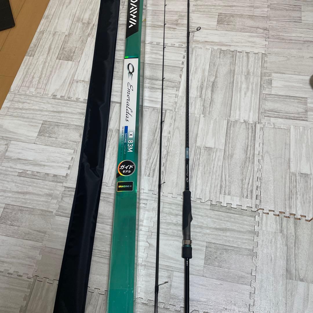 ダイワ エメラルダス X 83M ロッドDAIWA