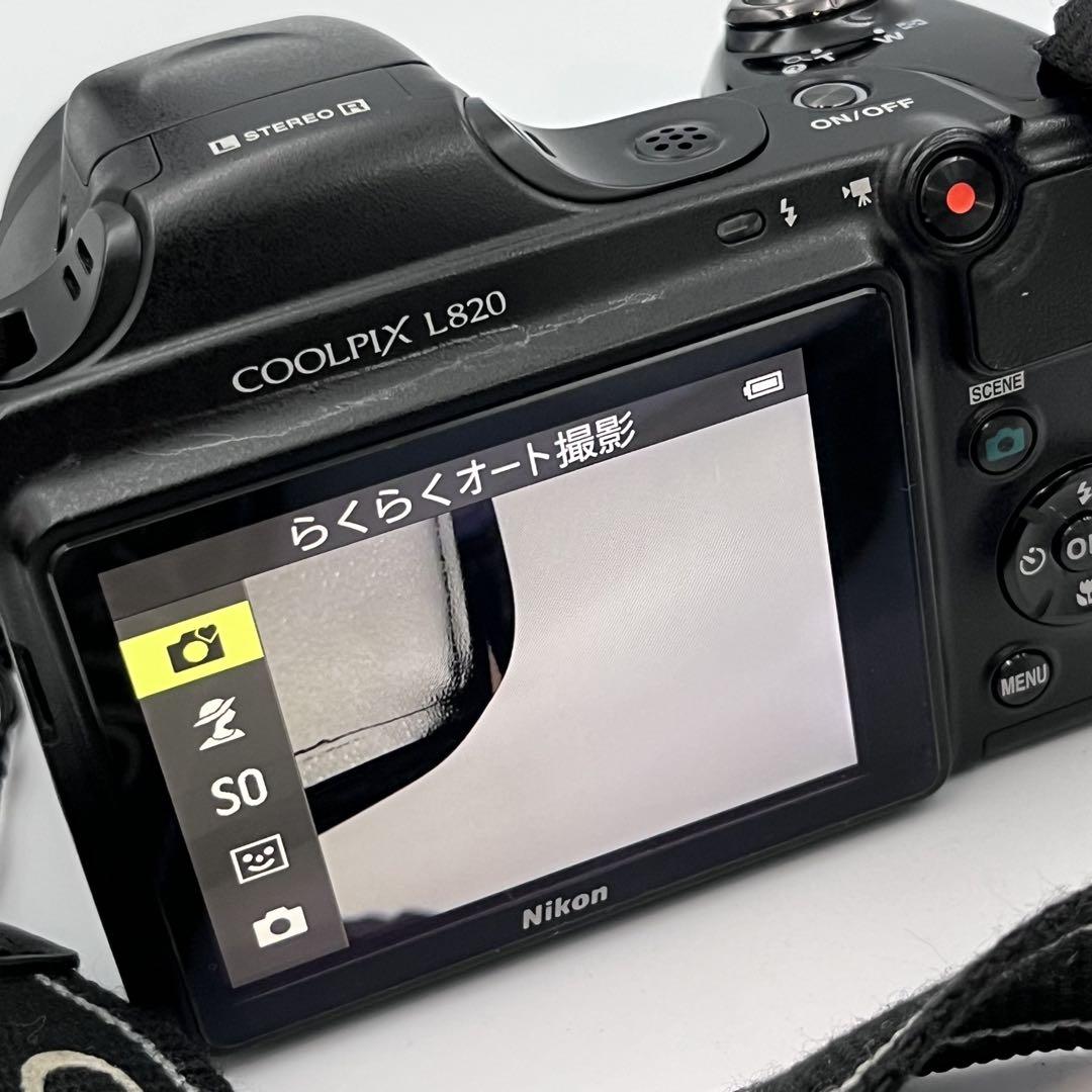 動作品NIKON クールピクス　COOLPIX L820　電池駆動 動作品NIKON クールピクス COOLPIX L820 電池駆動