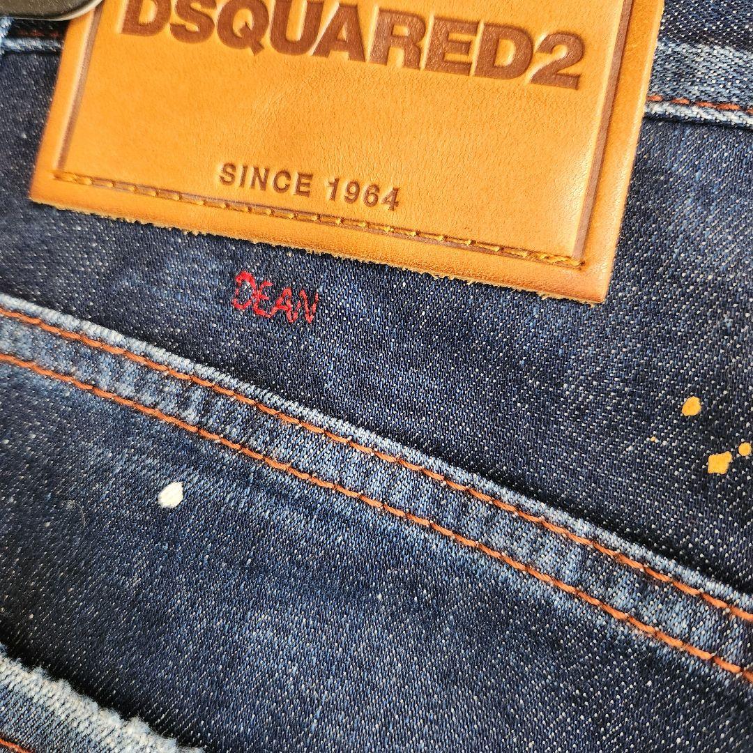 新品 Dsquared2 2022aw セクシーツイスト 44 ダブルパッチ
