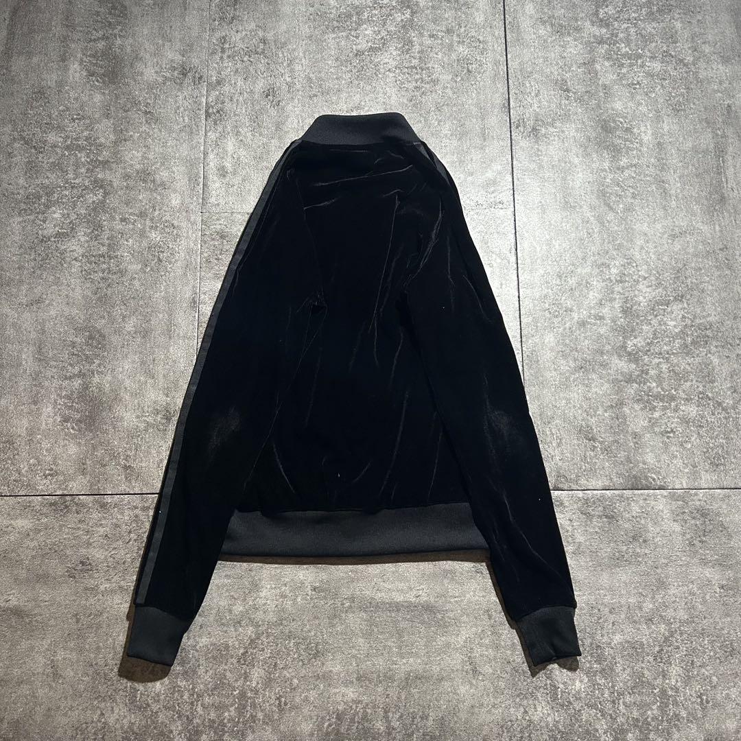 トップス archive adidas velour track jacket black