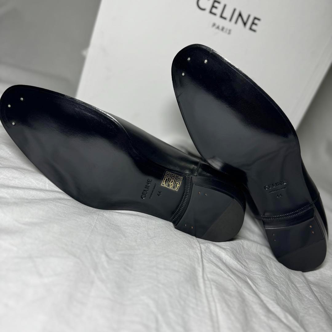 【定価16万】CELINE チェルシーブーツ ブラック カーフスキン EU44