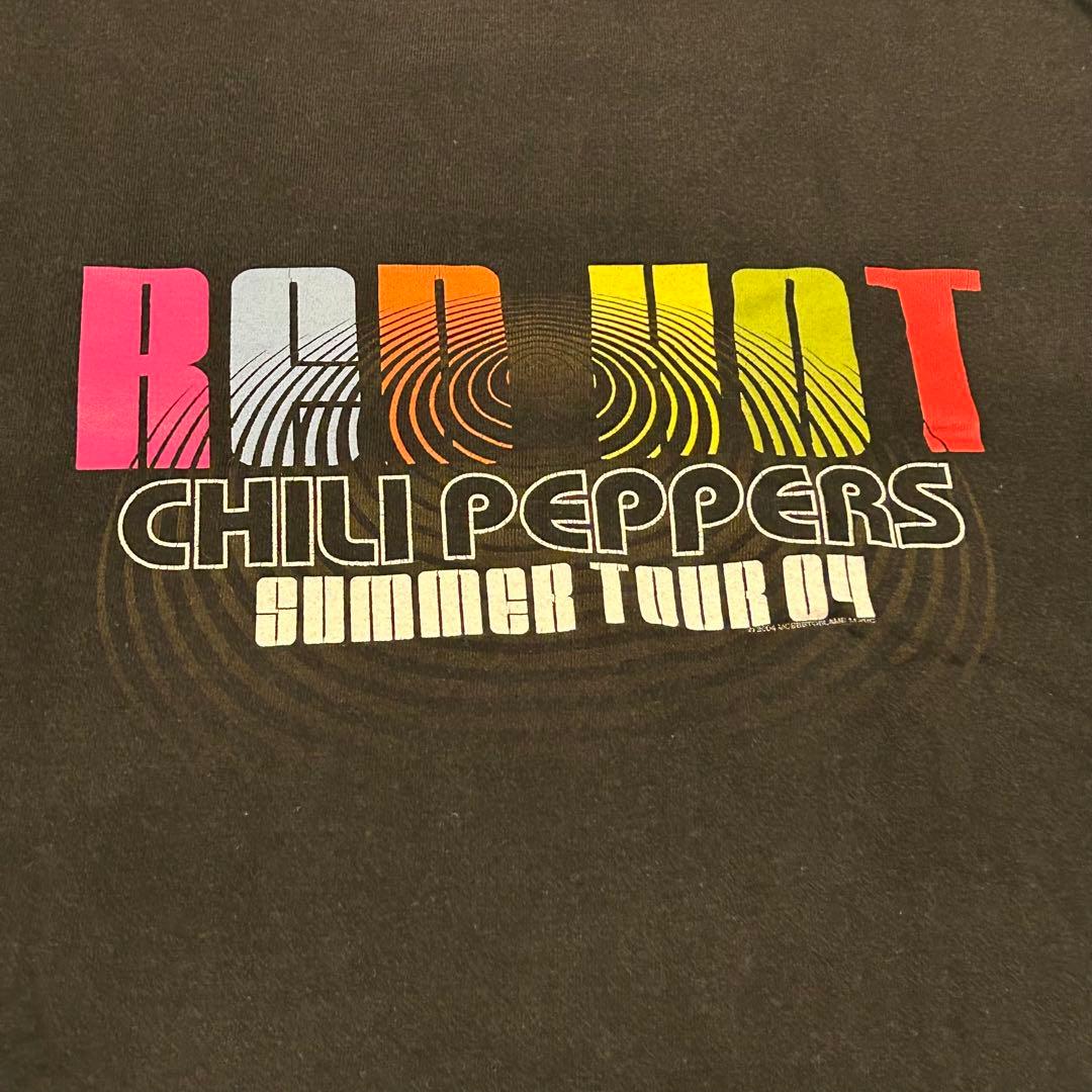 Red Hot Chili Peppers 2004 サマーツアー Tシャツ