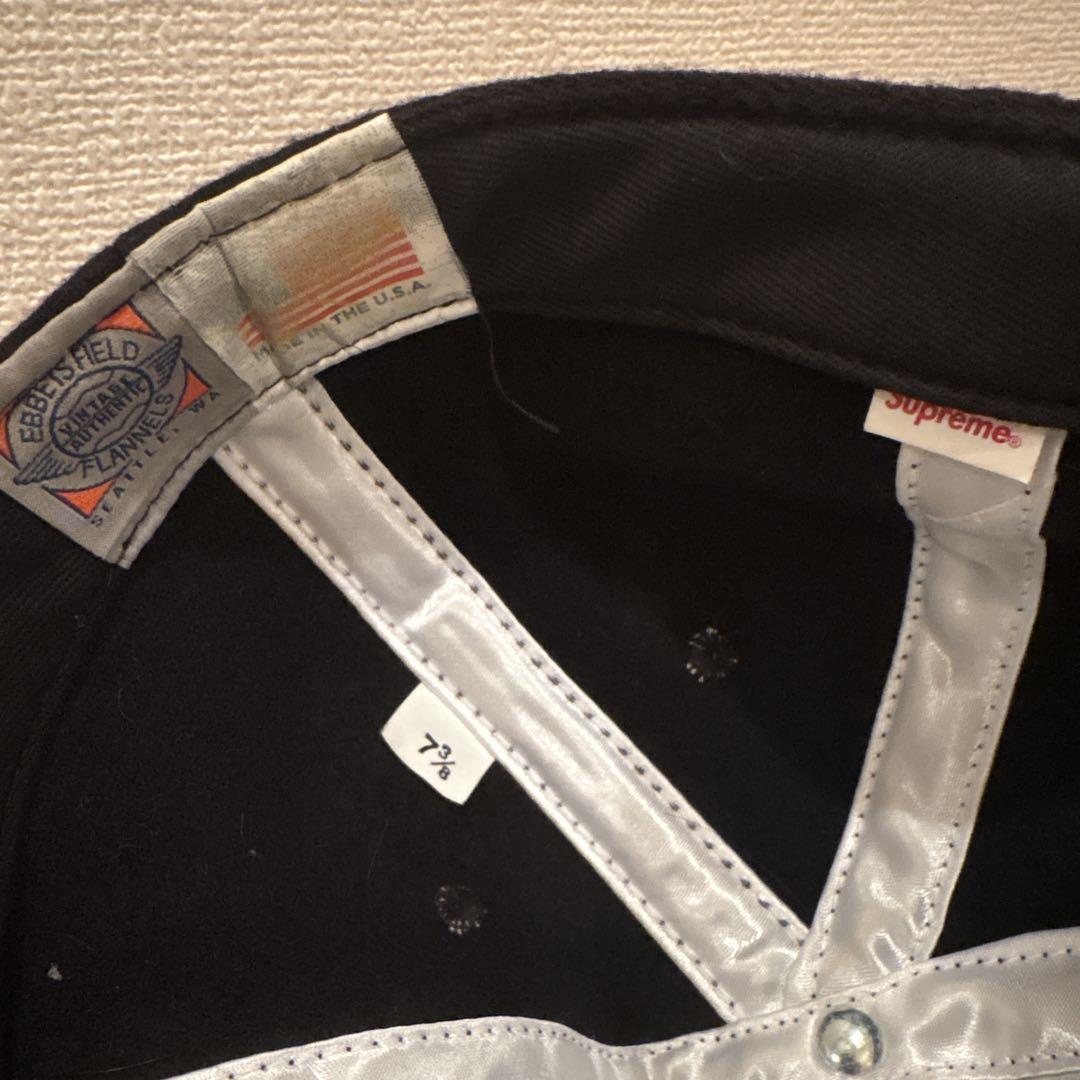 Supreme キャップ　Sロゴ　S Logo Fitted 6-Panel