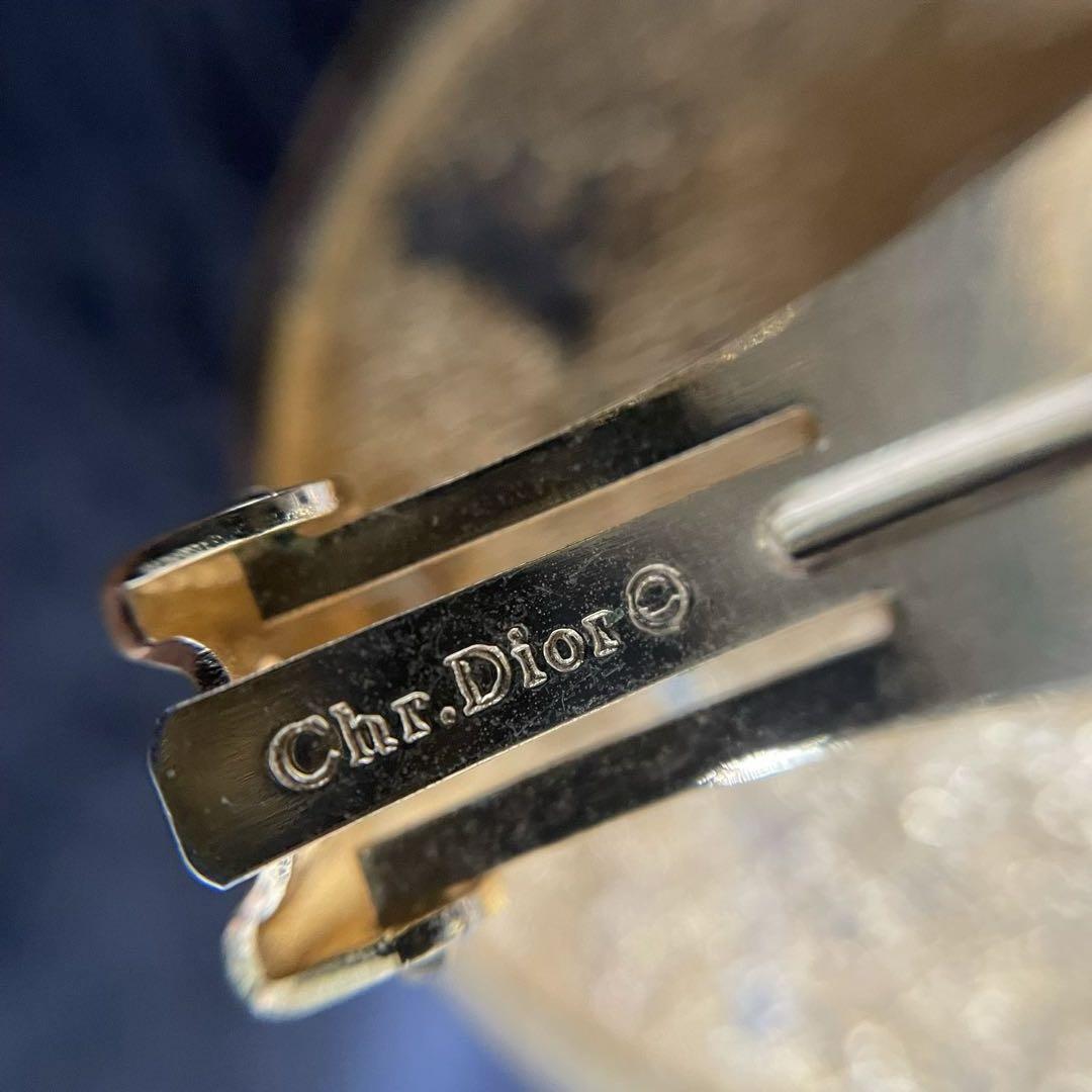 vintage Christian Dior ディオール　サークルイヤリング