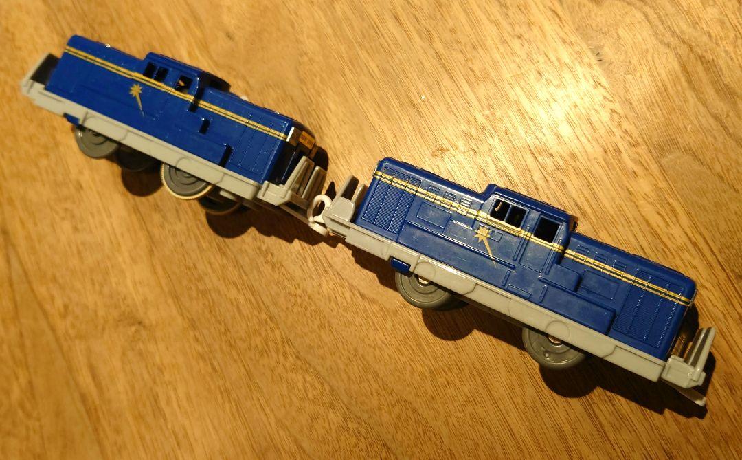 【中古】プラレール 最後のブルートレイン 北斗星DD51 重連仕様