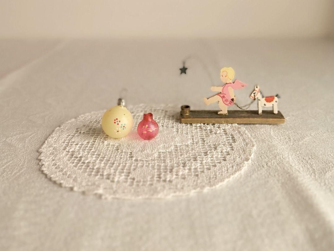 【りこ。さま】* vintage mini ornament ❀ 丸い 赤い実