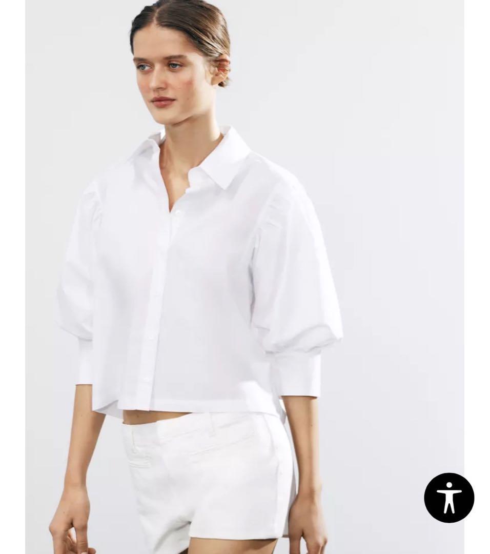 【ZARA】ZW COLLECTION ポプリンシャツ