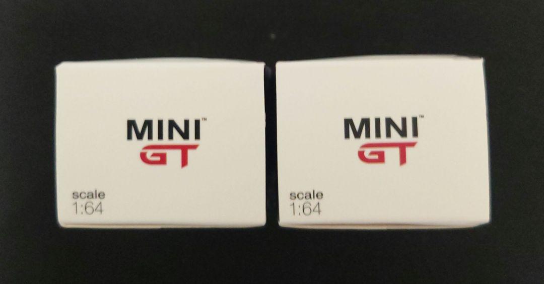 MINI GT トヨタスープラ(JZA80) スーパーホワイト L&R
