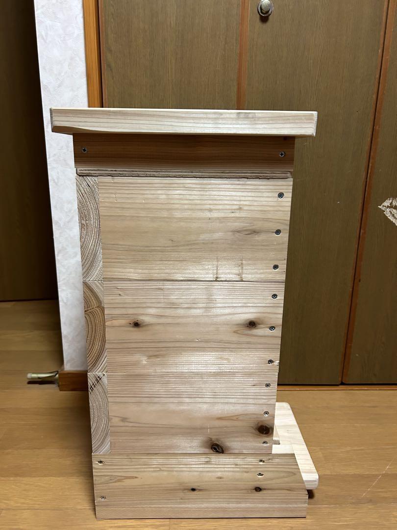 日本蜜蜂重箱式巣箱3段