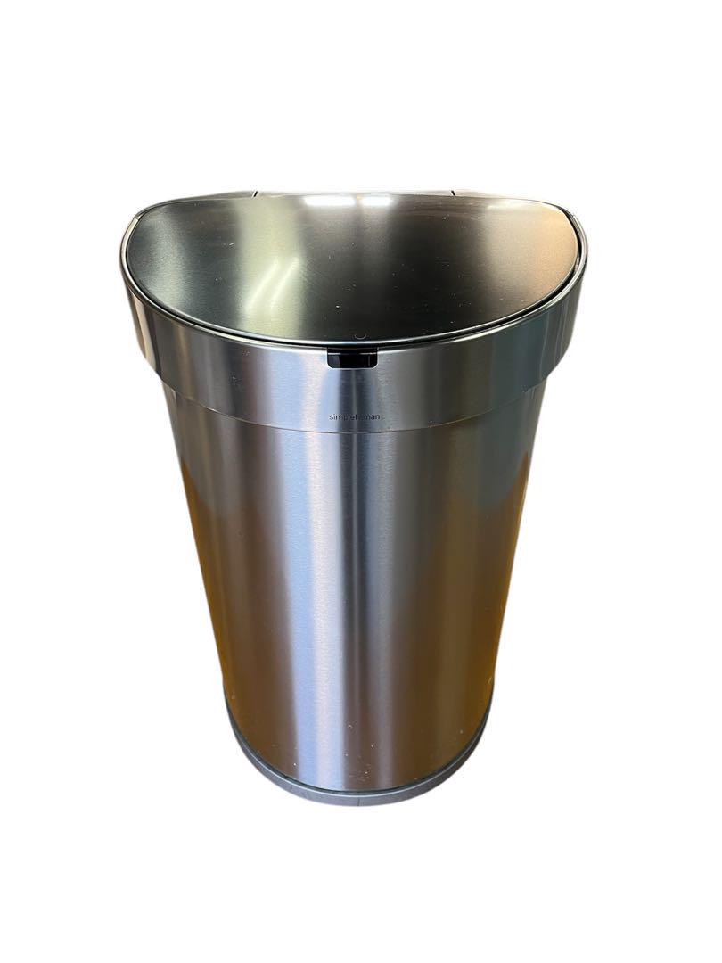 simplehuman センサー付きゴミ箱 ステンレス 自動開閉 45L