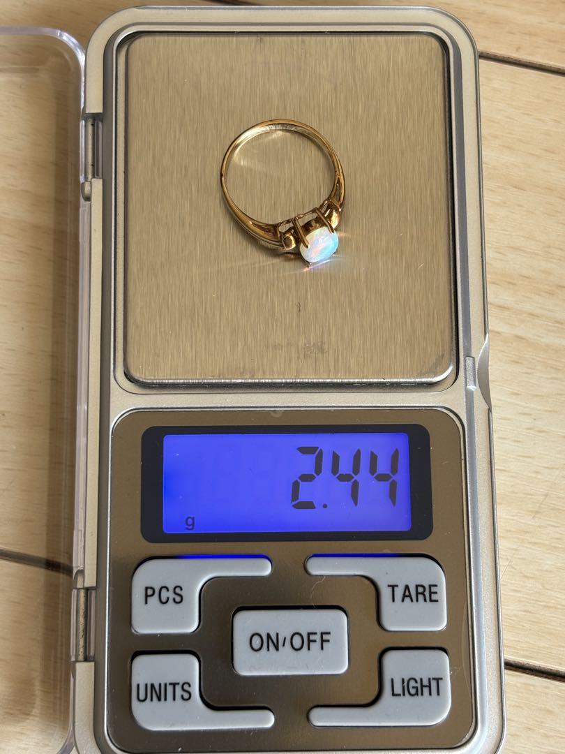 18ct GOLD オパールリング