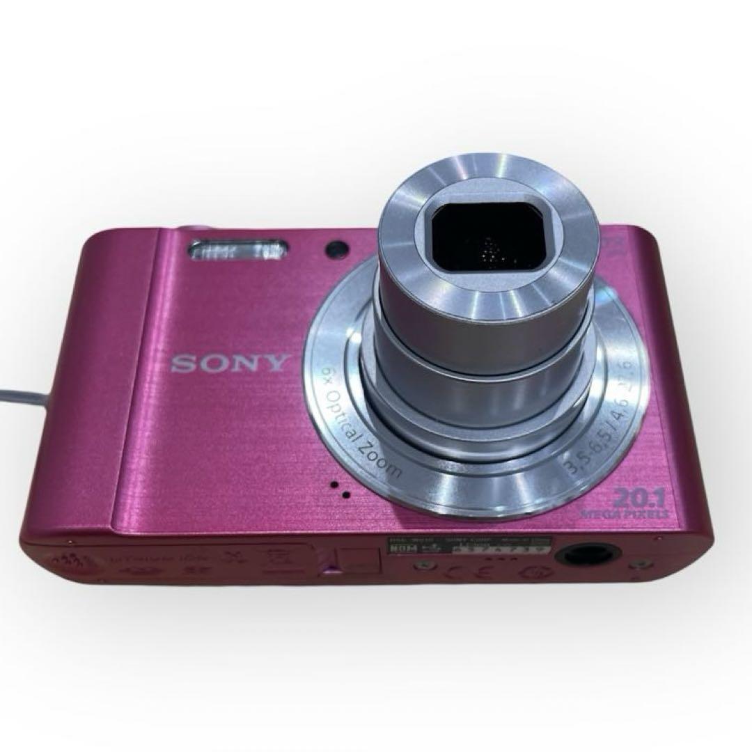 美品】SONY Cyber-shot DSC-W810 カメラ ピンク