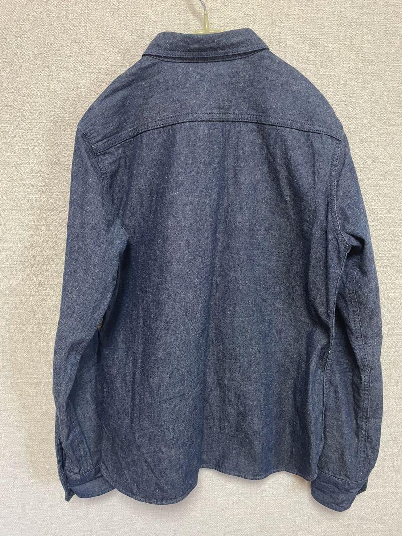 STUDIO D'ARTISAN デニム　シャンブレーシャツ M