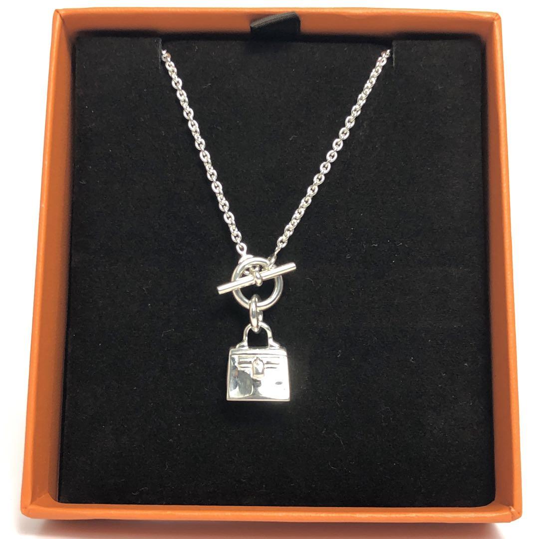HERMES エルメス ネックレス アミュレット ケリー シルバー925