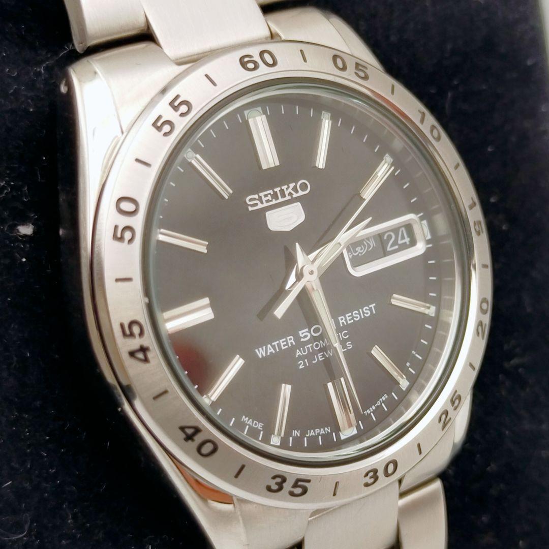 【極美品】SEIKO 5 SPORTS SNKE01J1 ブラック