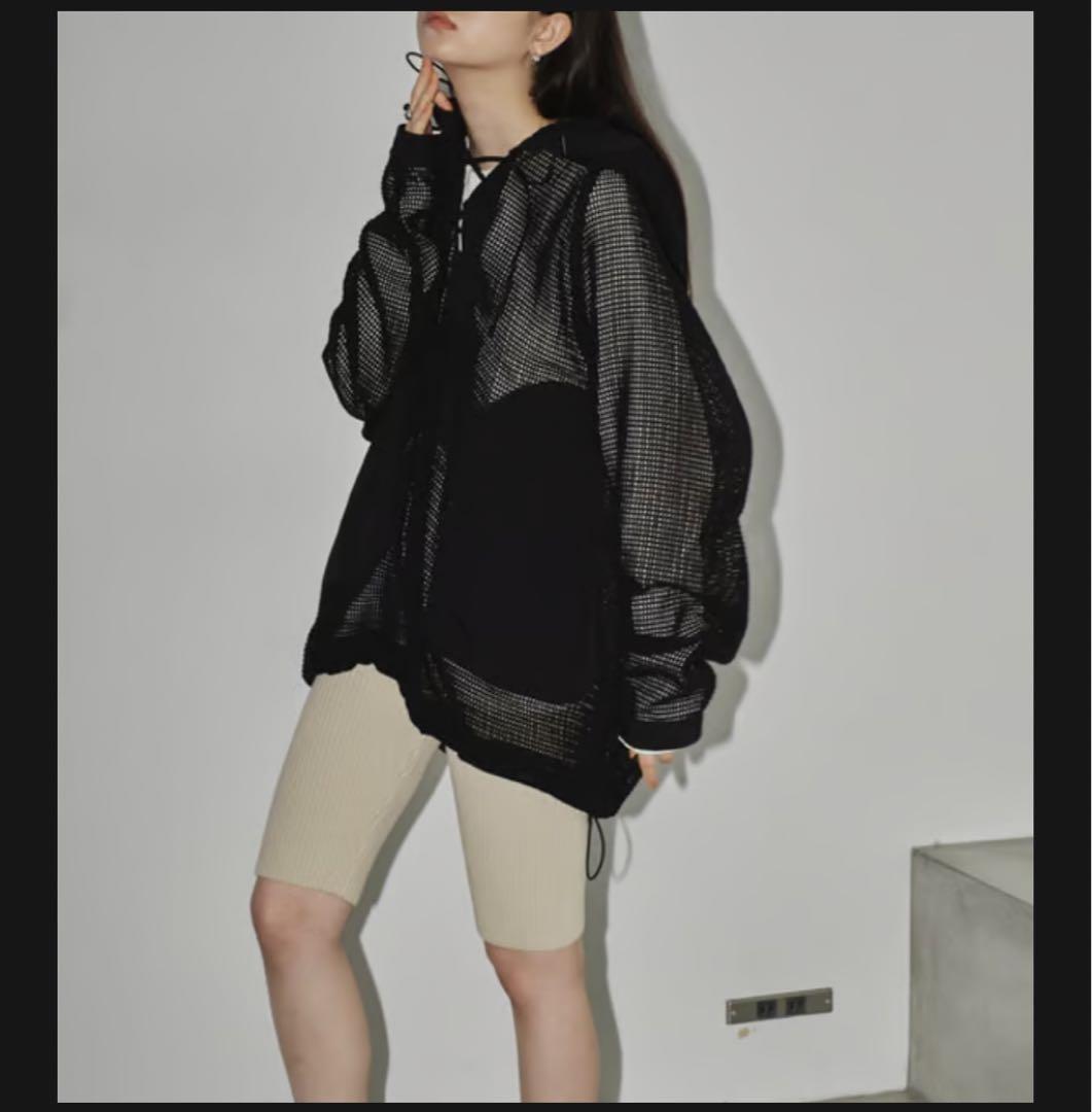 todayful パーカー Mesh Anorak Parka