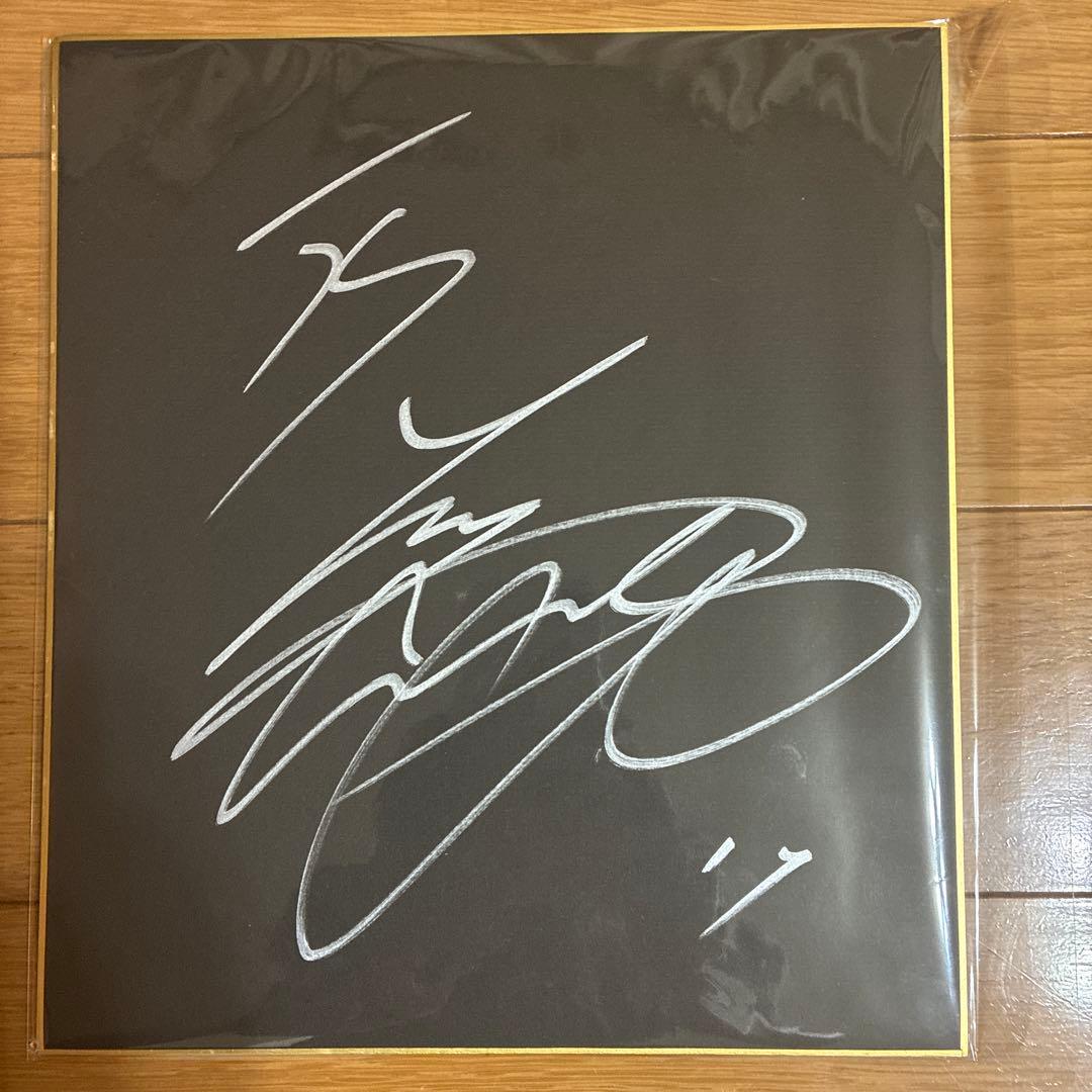激レア品】大谷翔平 日本ハム時代 ホワイト&ブラック直筆サイン色紙 2