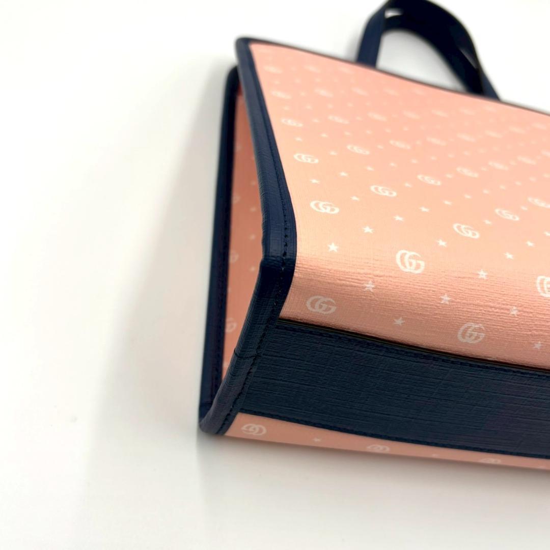 極美品✨ GUCCI グッチ チルドレンズ PVC×レザー ハンドバッグ