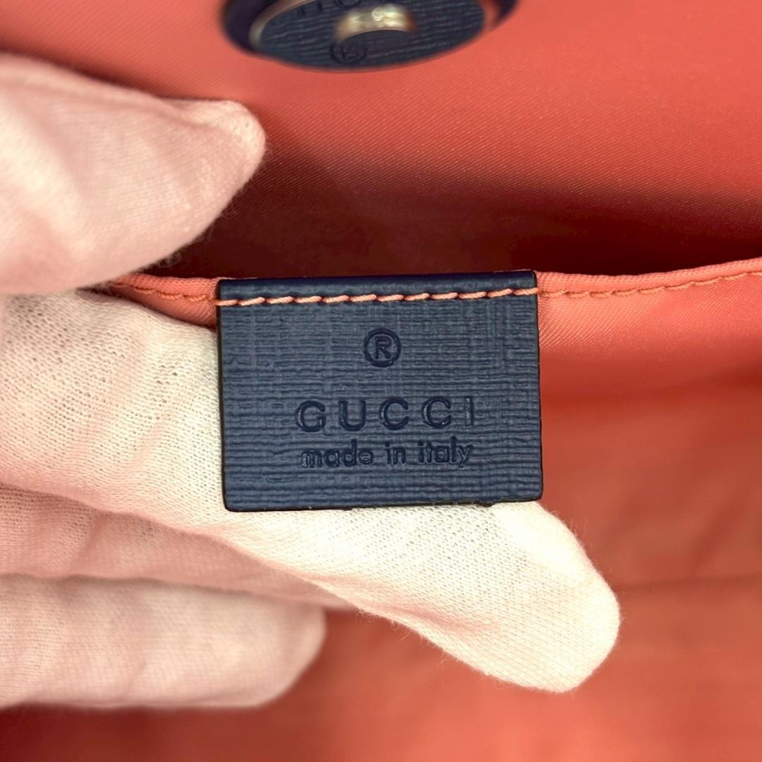 極美品✨ GUCCI グッチ チルドレンズ PVC×レザー ハンドバッグ