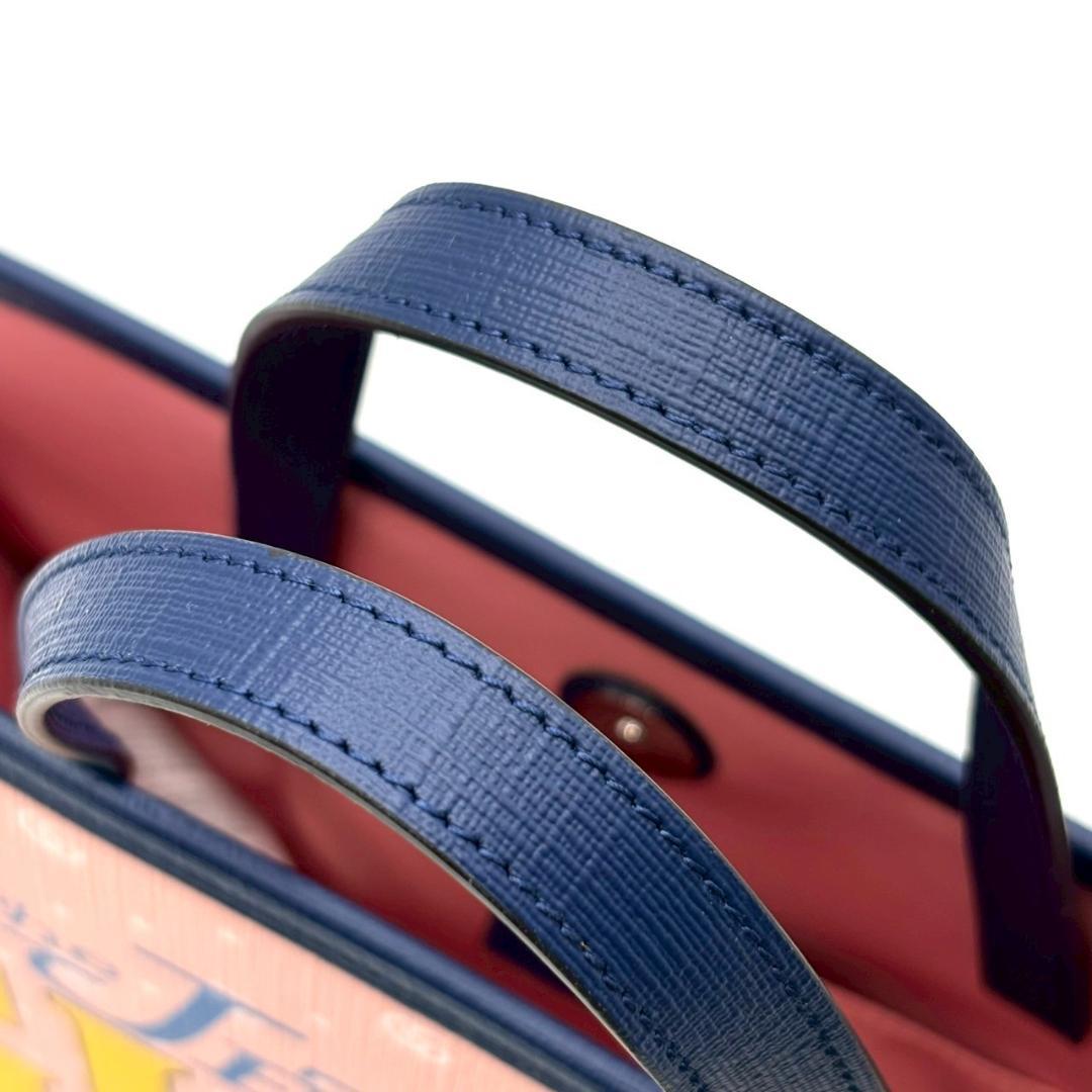 極美品✨ GUCCI グッチ チルドレンズ PVC×レザー ハンドバッグ