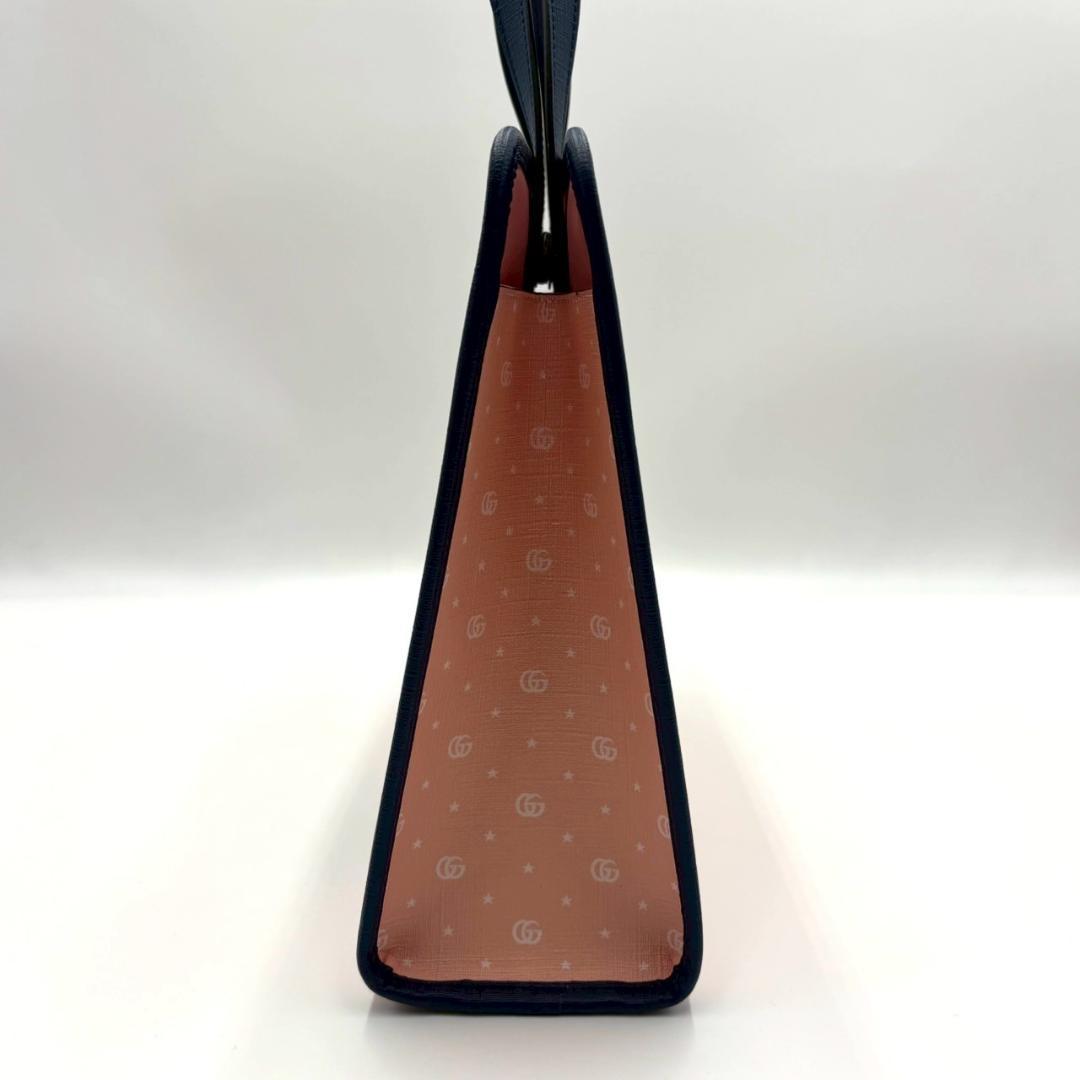 極美品✨ GUCCI グッチ チルドレンズ PVC×レザー ハンドバッグ
