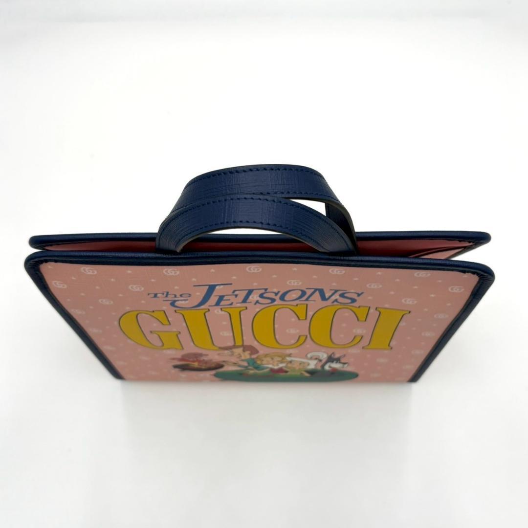 極美品✨ GUCCI グッチ チルドレンズ PVC×レザー ハンドバッグ