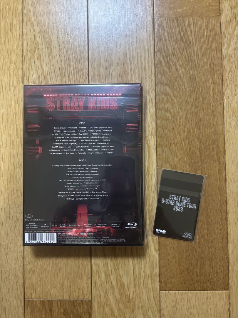 アイドル STRAY KIDS 5-STAR DOME TOUR 2023 Blu-ray