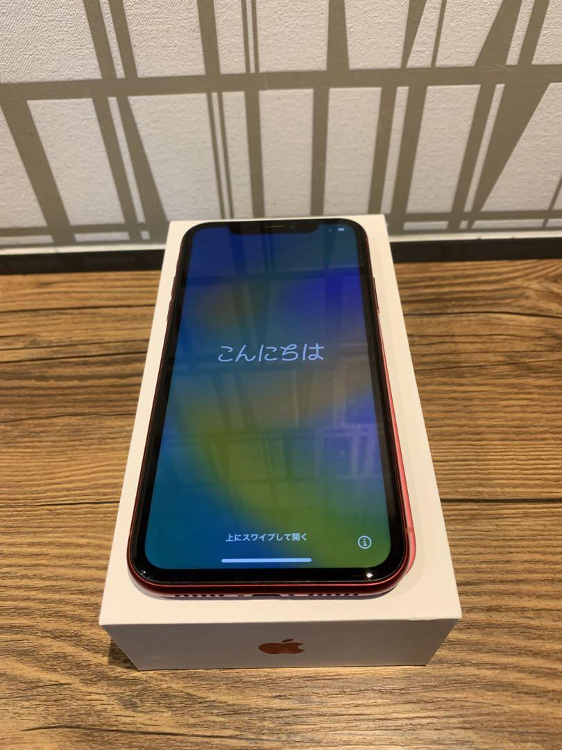 購入したキャリアdocomoiPhone XR レッド 128 GB docomo