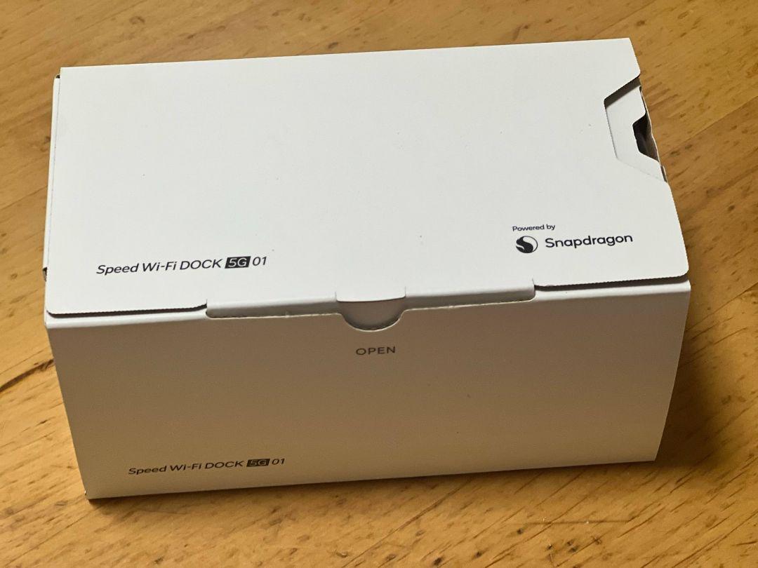 Speed Wi-Fi DOCK 5G (新品、未使用)