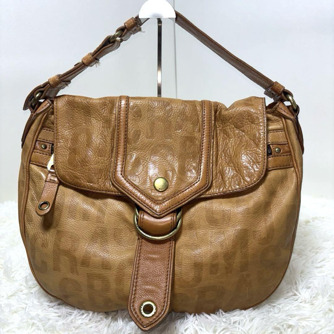 MARC JACOBS マークジェイコブズ ショルダーバッグ レザー 大容量