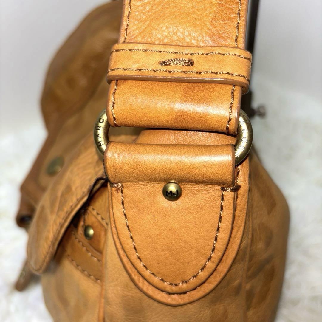 MARC JACOBS マークジェイコブズ ショルダーバッグ レザー 大容量
