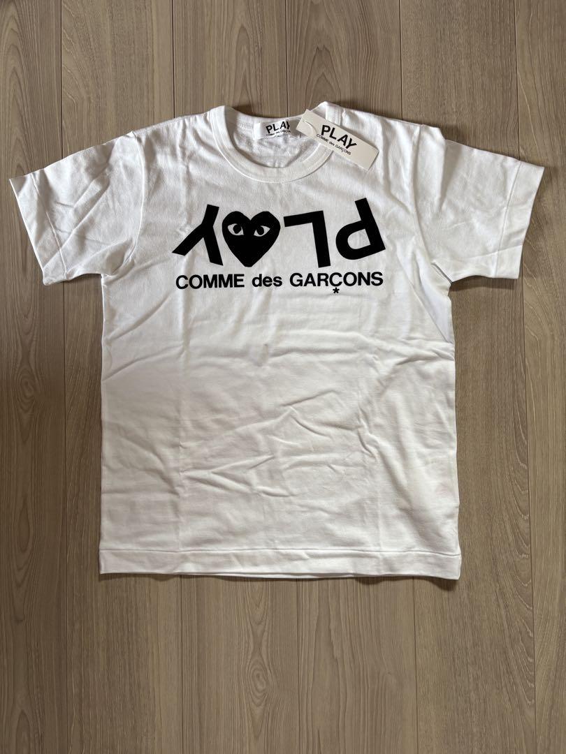 COMME des GARÇONS PLAY Tシャツ Lサイズ ホワイト