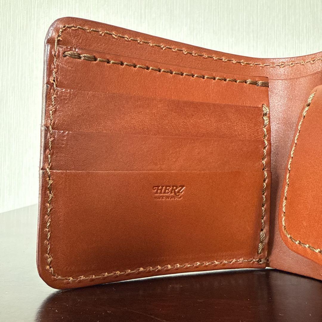 【新品】HERZ ヘルツ 定番WS-8 ウォレット 二つ折り財布