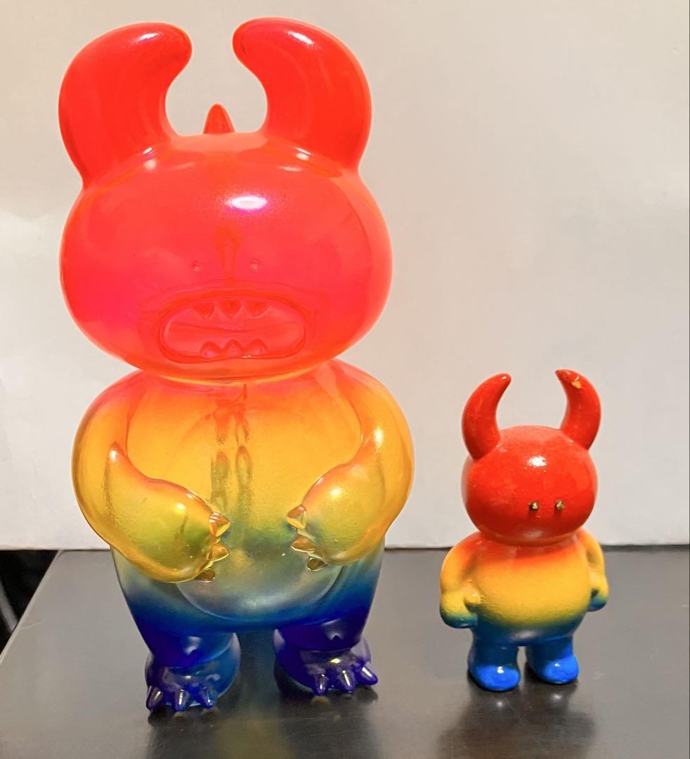デカい！レインボー　ウアモウ　１４cm UAMOU　マスター塗装 デカい！レインボー ウアモウ 14cm UAMOU