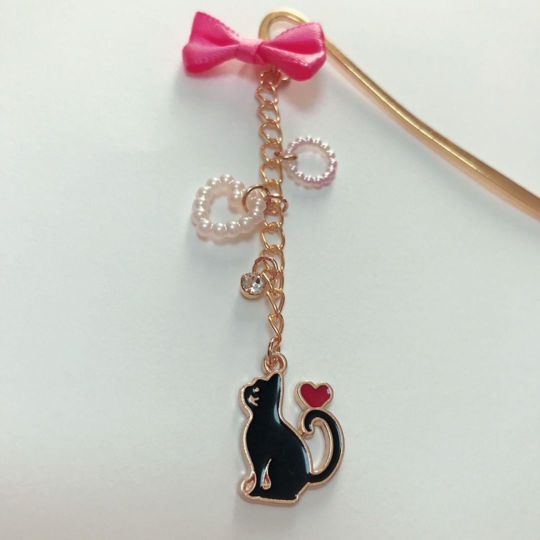 ハンドメイド ブックマーカー 栞 しおり «No.26» ねこ ゆめかわ 黒猫 - メルカリ ハンドメイド ブックマーカー 栞 しおり «No.26» ねこ ゆめかわ 黒猫 - メルカリ