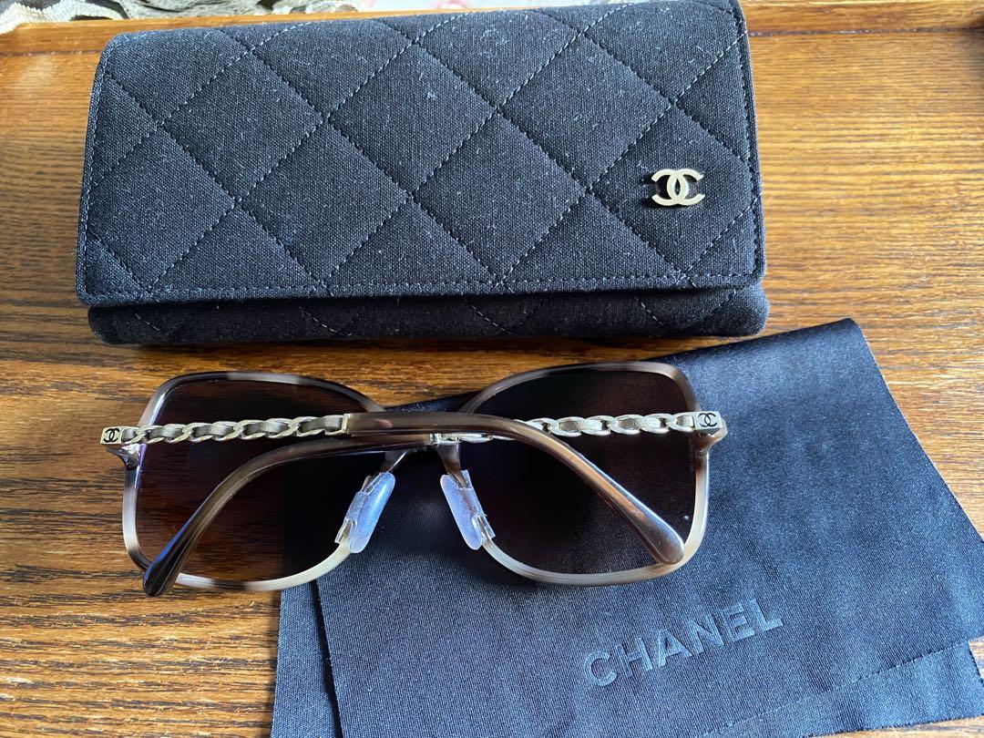 CHANEL ブラウン サングラス ケース付き 2024SS - メルカリ